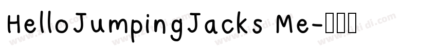 HelloJumpingJacks Me字体转换